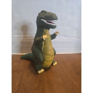 Vintage 1988 Land Before Time Sharptooth T-Rex Hand Puppet 8" Dinosaur Pizza Hut